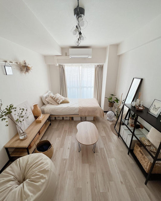 1K暮らしをもっと快適に！簡単収納アイデア5つ